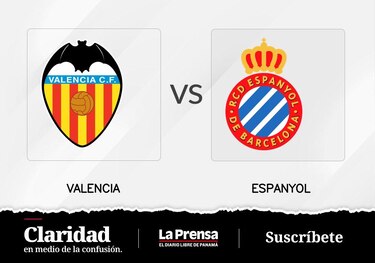 RCD Espanyol Barcelona se enfrentará hoy de local a Valencia