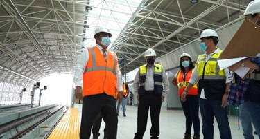 Obras civiles de la extensión de la línea 2 del Metro tienen un 97% de avance