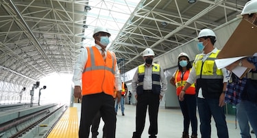 Obras civiles de la extensión de la línea 2 del Metro tienen un 97% de avance