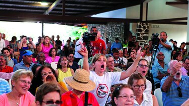 ‘No queremos negociado con el parque Omar’