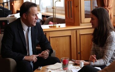 Varela habla con 'La Prensa' en Davos