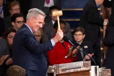El republicano Kevin McCarthy, elegido finalmente como presidente de la Cámara Baja de Estados Unidos