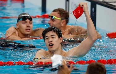 El chino Zhanle Pan se corona campeón de los 100 libre con un nuevo récord del mundo