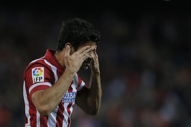 Fútbol brasileño disgustado con Diego Costa
