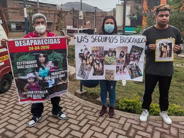 Alarma en Perú: 16 mujeres desaparecen diariamente