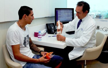 Di María cumple con la evaluación médica