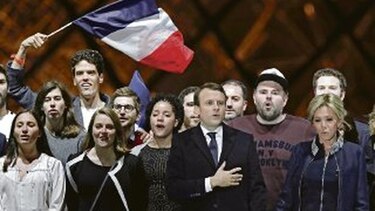Europa saluda a Macron