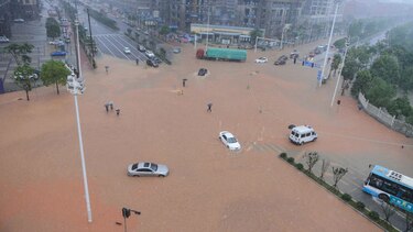Más de 40 muertos o desaparecidos por inundaciones en China