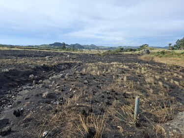 Autoridades controlan fuego en área protegida de Tierras Altas