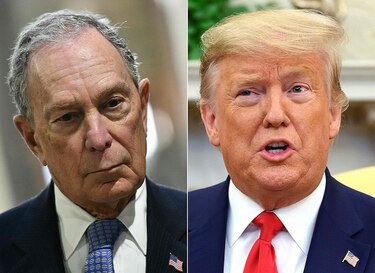 ‘Perdedor’ contra ‘payaso de feria’: sube el tono entre Trump y Bloomberg