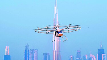 Dubái comienza pruebas con taxis voladores