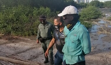 Tras denuncia en redes sociales capturan a hombre que talaba manglares en Coco del Mar