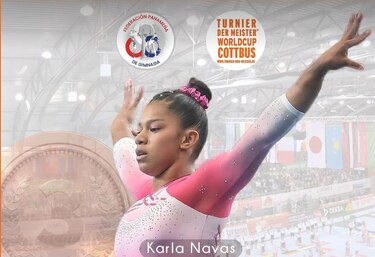 Karla Navas brilla en Alemania; se llevó la medalla de bronce