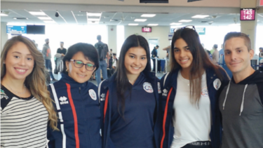 Gimnastas viajan al Sudamericano de Chile