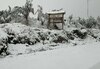 Una fuerte nevada cubre una reserva natural de Ecuador