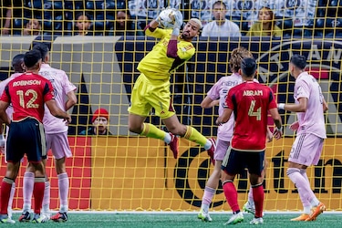 Atlanta golea a un Inter Miami sin Messi en la primera derrota desde su llegada