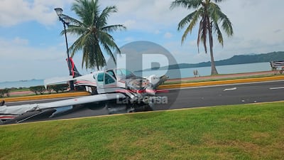Reportan accidente de una aeronave en la Calzada de Amador; la AAC inicia investigación