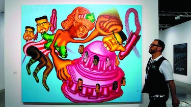 ‘Wonder Trump’ en la Art Basel