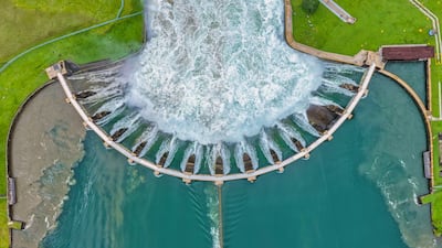 Canal de Panamá: verifican funcionamiento de compuertas del vertedero de Gatún