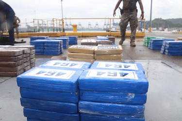 Decomisan una tonelada de droga en el Archipiélago de Las Perlas y Tocumen