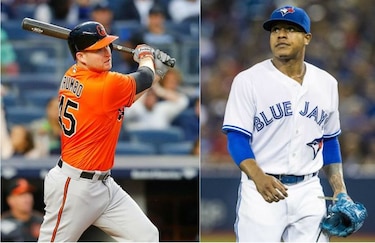 Orioles-Azulejos, duelo de equipos que dependen del jonrón