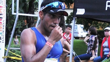 El panameño Jorge Castelblanco no completó el maratón de Londres