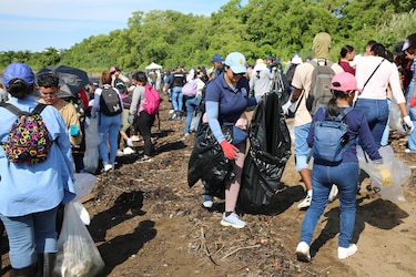 Recolectan seis toneladas de basura en jornada de limpieza en la Bahía de Panamá