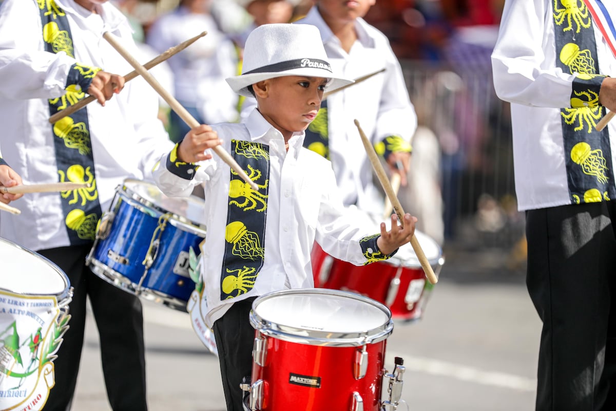 Así se vive el desfile en Boquete, celebrando la independencia