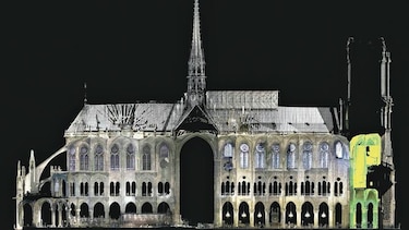 La Notre Dame más exacta en 3D