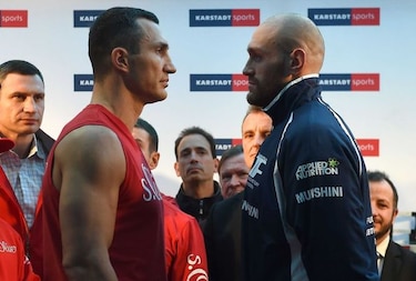 Fury renuncia a pelear con Klitschko por motivos médicos
