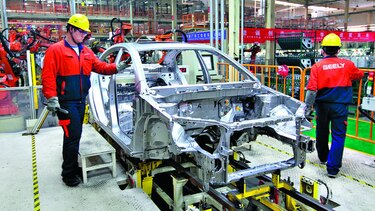 Geely ingresa a las grandes ligas