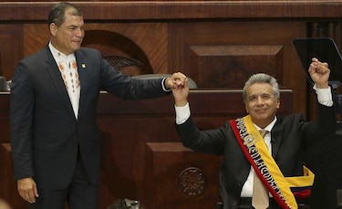 Correa  contra Moreno: dos exaliados en su batalla decisiva en Ecuador