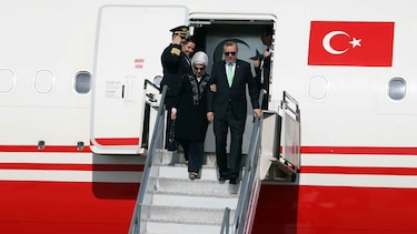 Presidente de Turquía llega a Chile en inicio de gira por Sudamérica