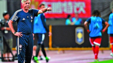 Vidal no se va, dice Ancelotti