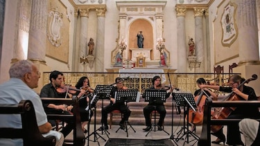 Hoy se dará un recital de música de cámara para cuerdas y percusión