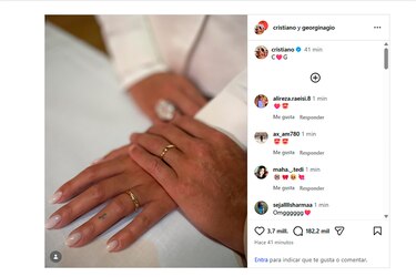 Cristiano Ronaldo y Georgina se han casado