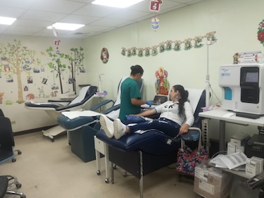 Banco de Sangre del Hospital del Niño, en niveles críticos de abastecimiento 