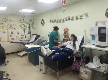 Banco de Sangre del Hospital del Niño, en niveles críticos de abastecimiento