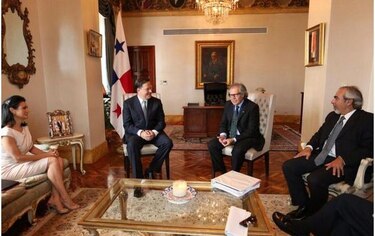 Varela y Almagro se comprometen a impulsar acuerdos de la Cumbre de las Américas