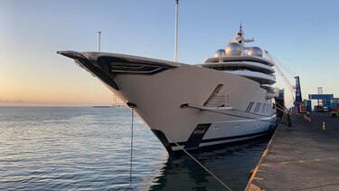 Estados Unidos pide decomisar el yate de $300 millones de un oligarca ruso