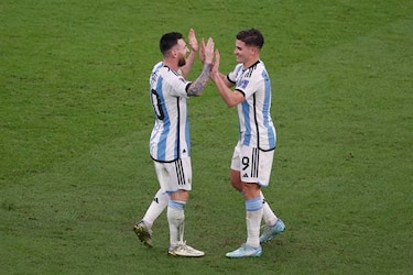 Argentina, en la final del Mundial de Catar 2022
