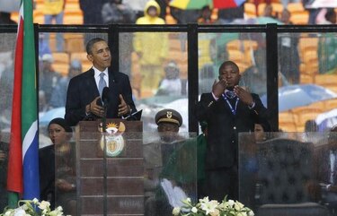 Uso de intérprete no cualificado en exequias de Mandela fue un error