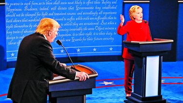 Trump y Clinton se atacan