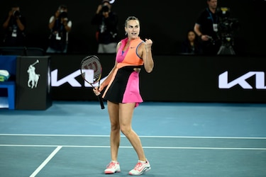 Sabalenka avanza firme a otra final en Melbourne
