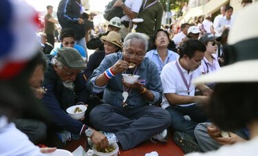 Nuevas protestas en Bangkok de cara a gran manifestación del lunes