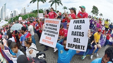 Los atletas alzan su voz contra la corrupción