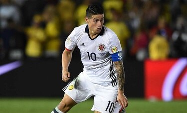 James juega y anota; Colombia gana a Paraguay y va a cuartos