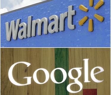Walmart se une a Google para competir con Amazon
