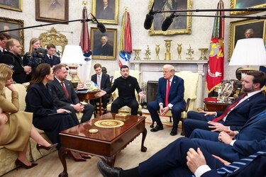 Video: Trump y Zelenski protagonizaron una tensa discusión frente a los medios