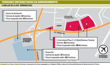 García de Paredes arrendó más tierras